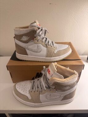 Jordan 1 Zoom Olive Aura Women’s Size 7